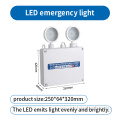 Luz de emergencia de doble cabezal ABS de 10 W